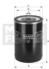 WK 950/13 Filtre à carburant SpinOn