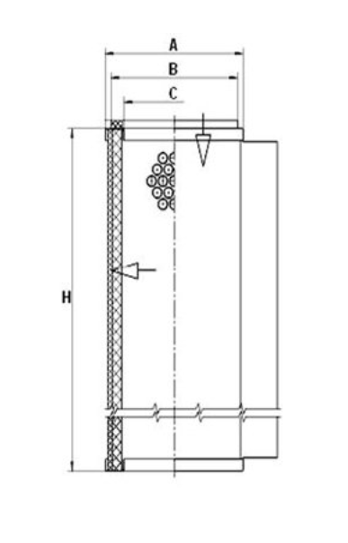 LE 8006 Elément déshumidificateur