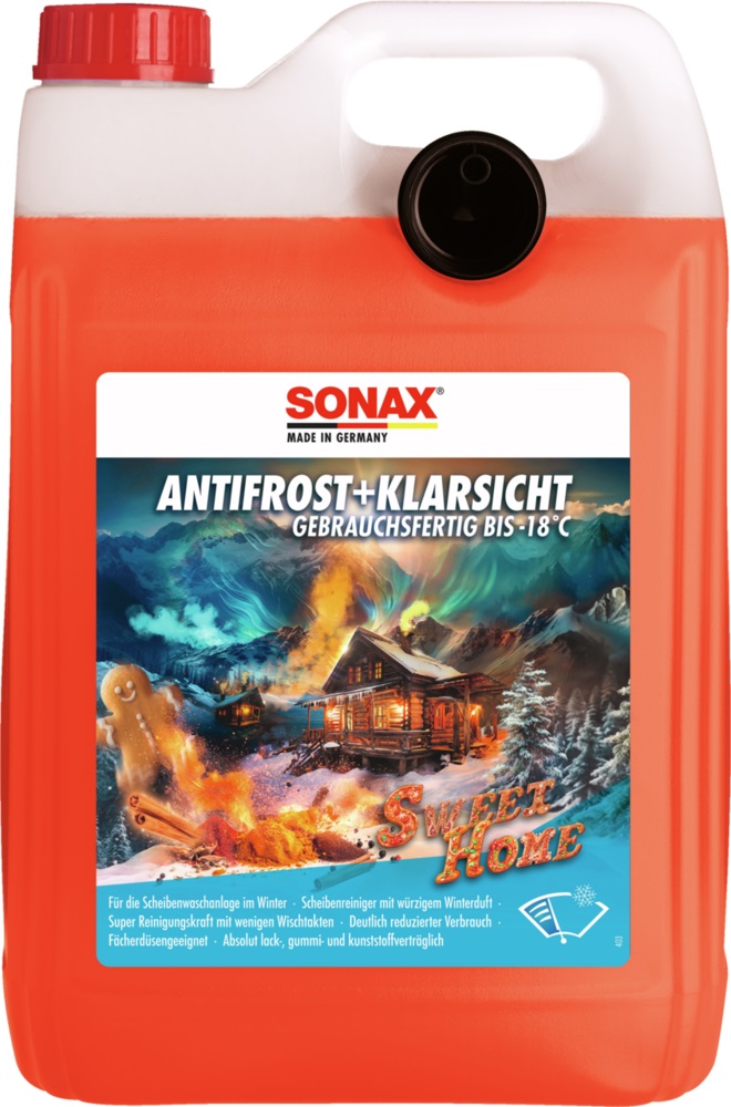 SONAX Anti Frost + KlarSicht bis -18 °C Sweet Home - 5 Ltr