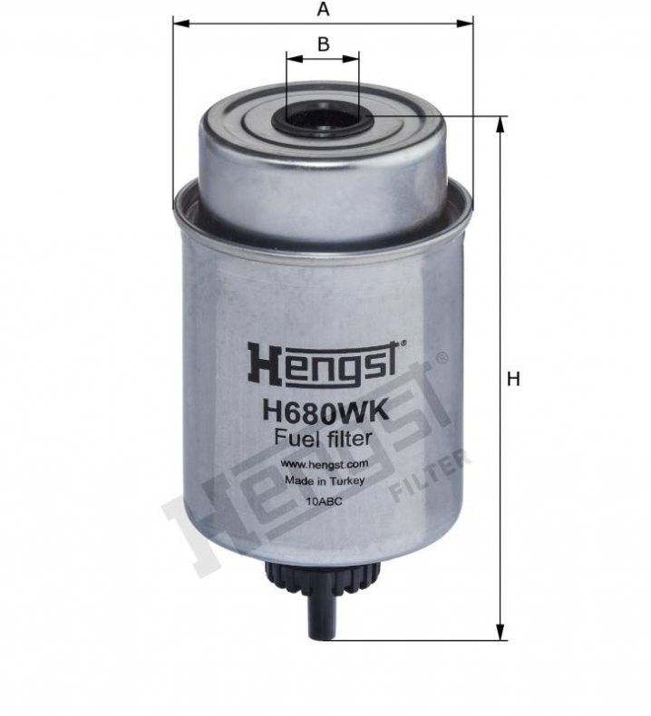 H680WK Élément de filtre à carburant