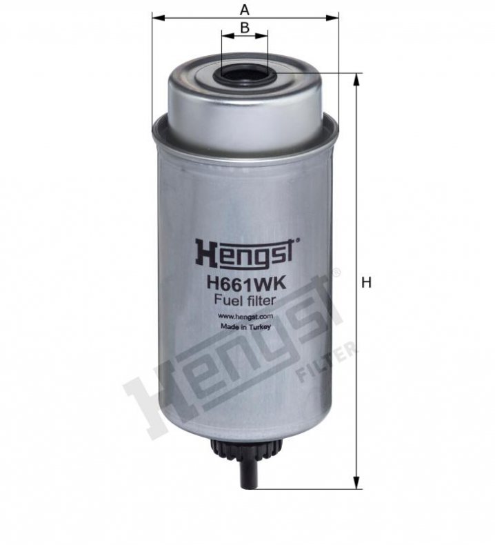 H661WK Élément de filtre à carburant
