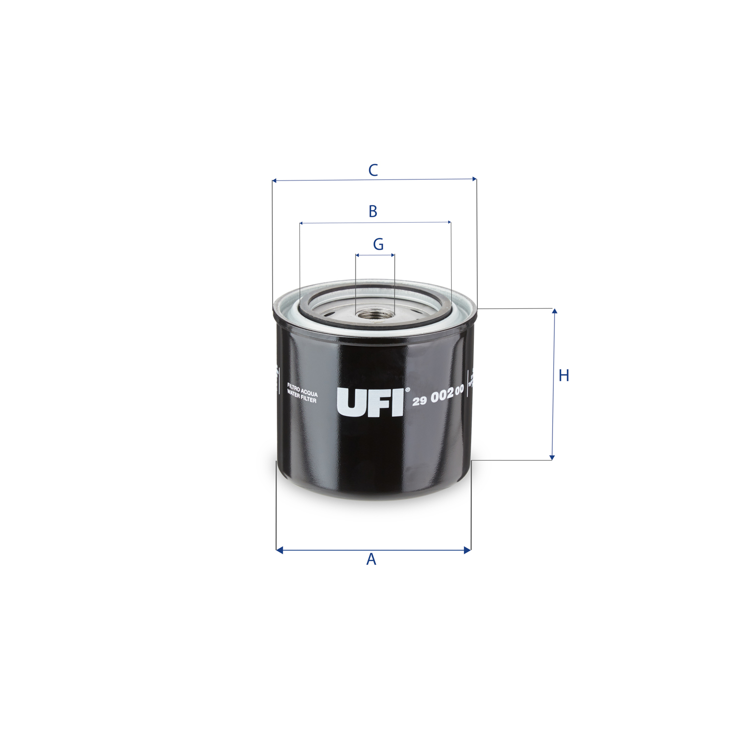 29.002.00 Filtre à liquide de refroidissement