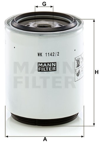 WK 1142/2 x Filtre à carburant