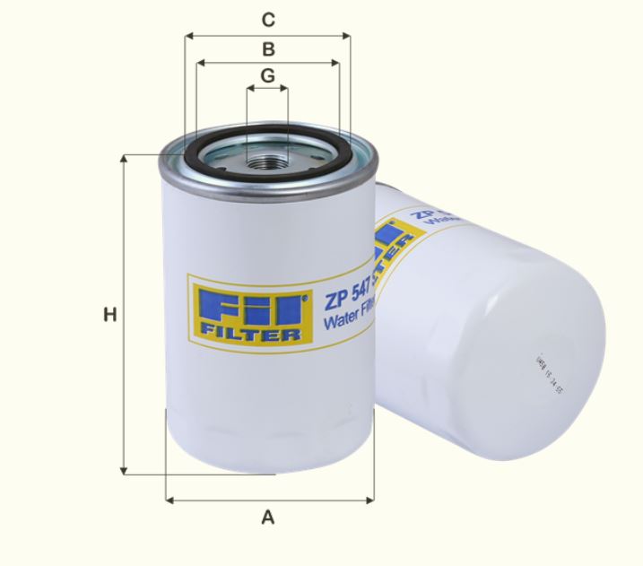 ZP547S Filtre à liquide de refroidissement