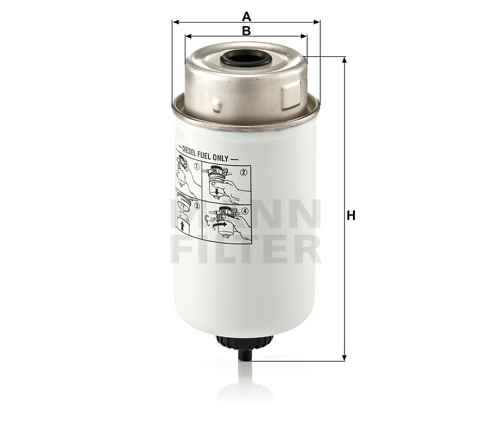 WK 8014 Filtre à carburant