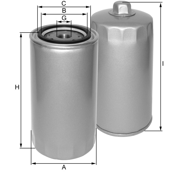 ZP3505A Filtres interchangeables SpinOn
