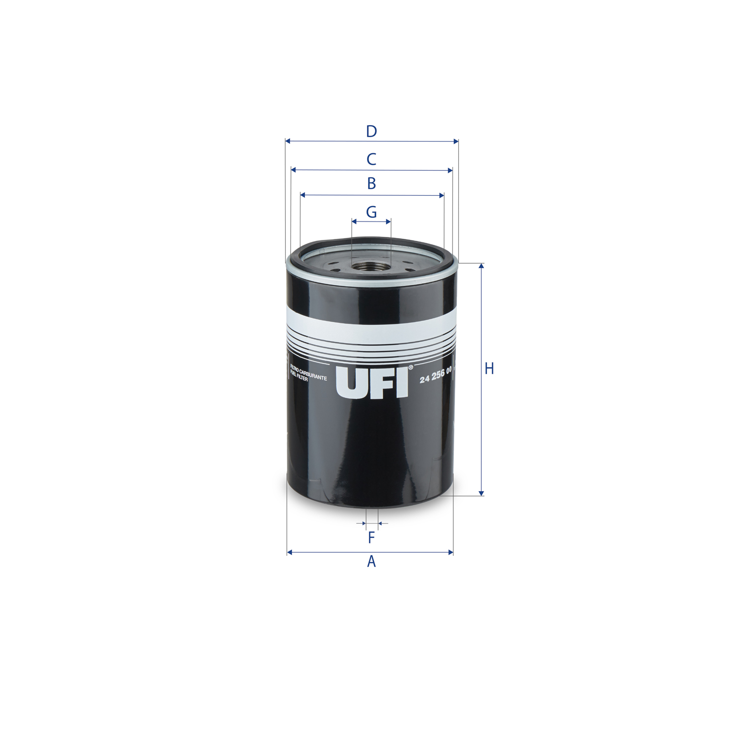 24.256.00 Filtre à carburant SpinOn