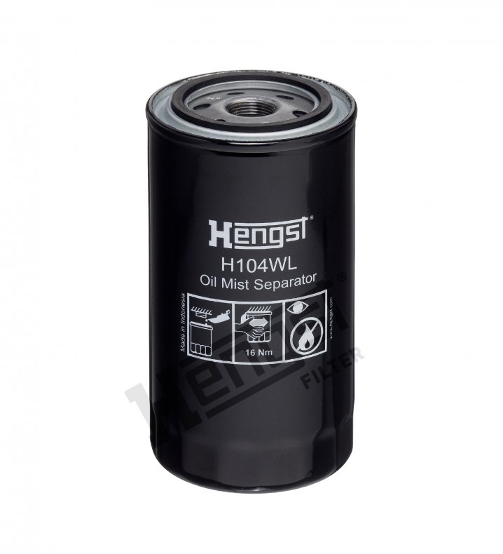 H104WL Filtre à air SpinOn