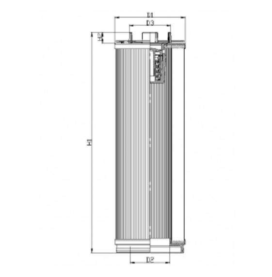 U562GW03B3 Elément de filtre hydraulique