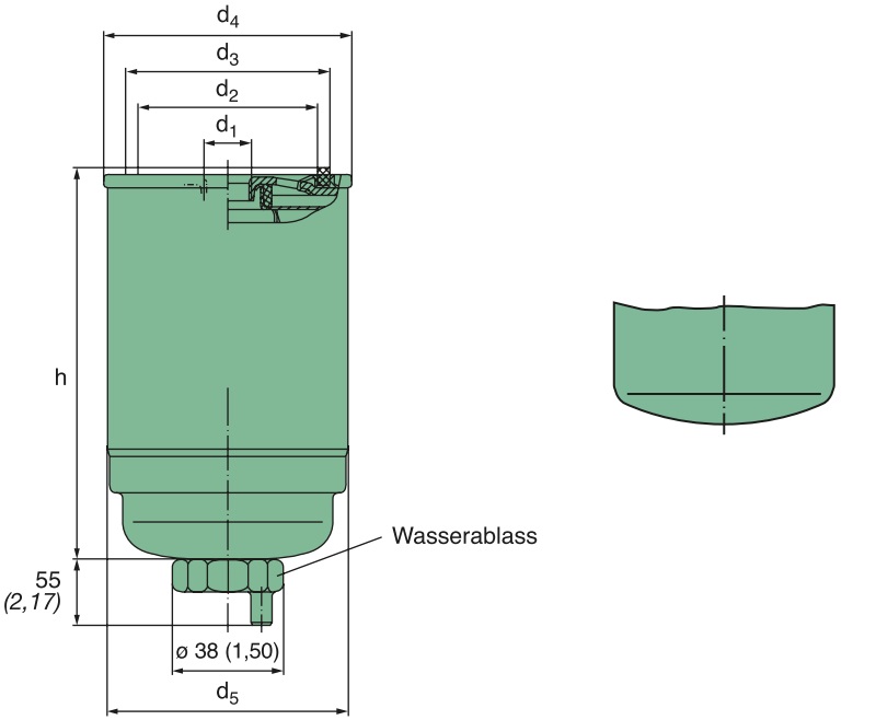 WDK 725 Filtre à carburant