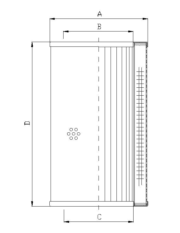S531C10 Élément filtre hydraulique