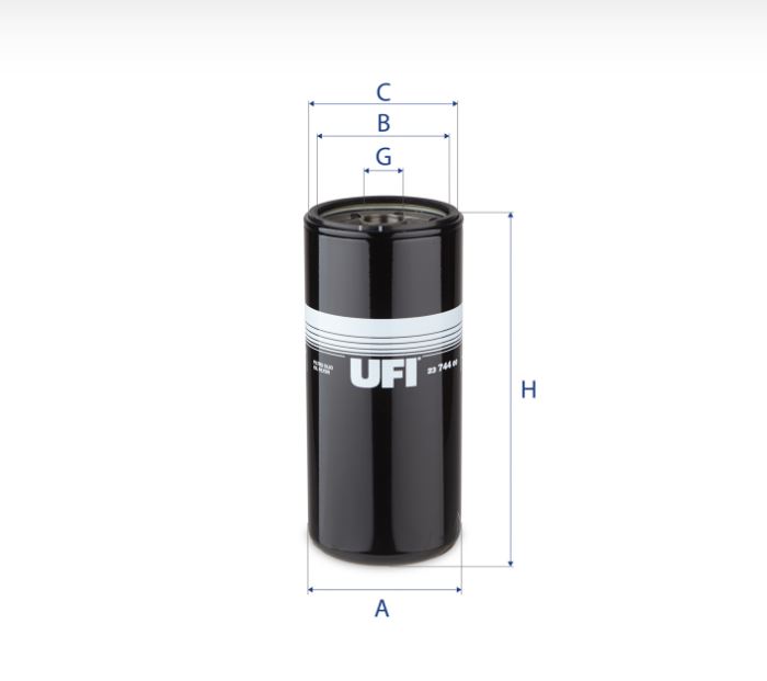 23.744.00 Filtre à huile SpinOn