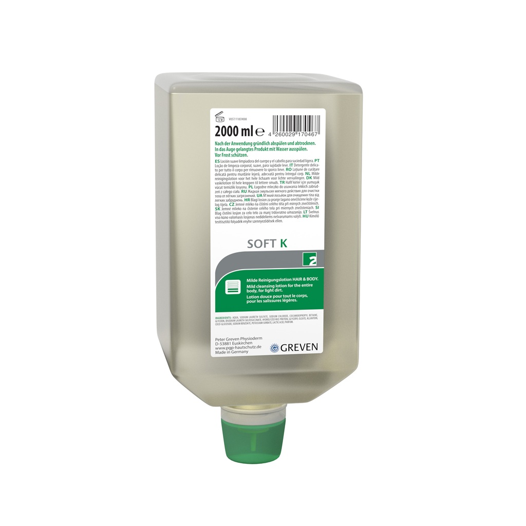 GREVEN SOFT K Milde Reinigungslotion 2 Ltr