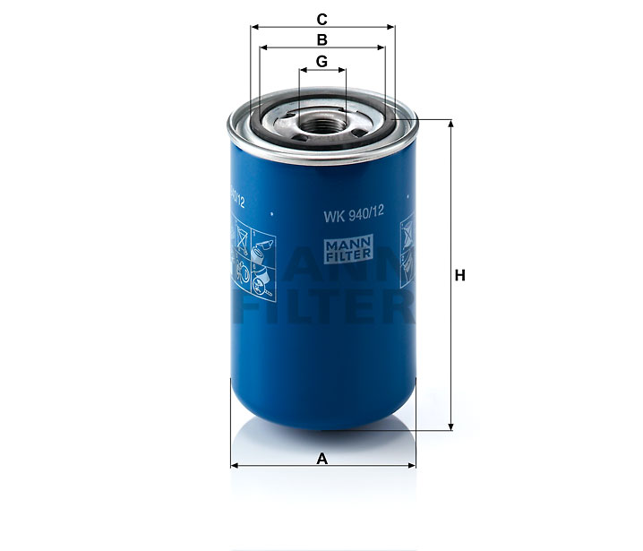 WK 940/12 Filtre à carburant