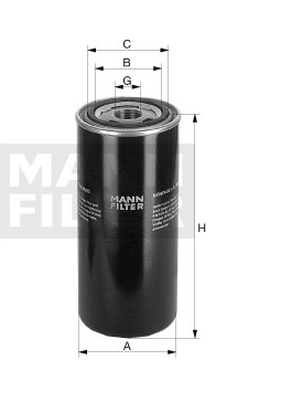 WD 940 Filtre à huile SpinOn