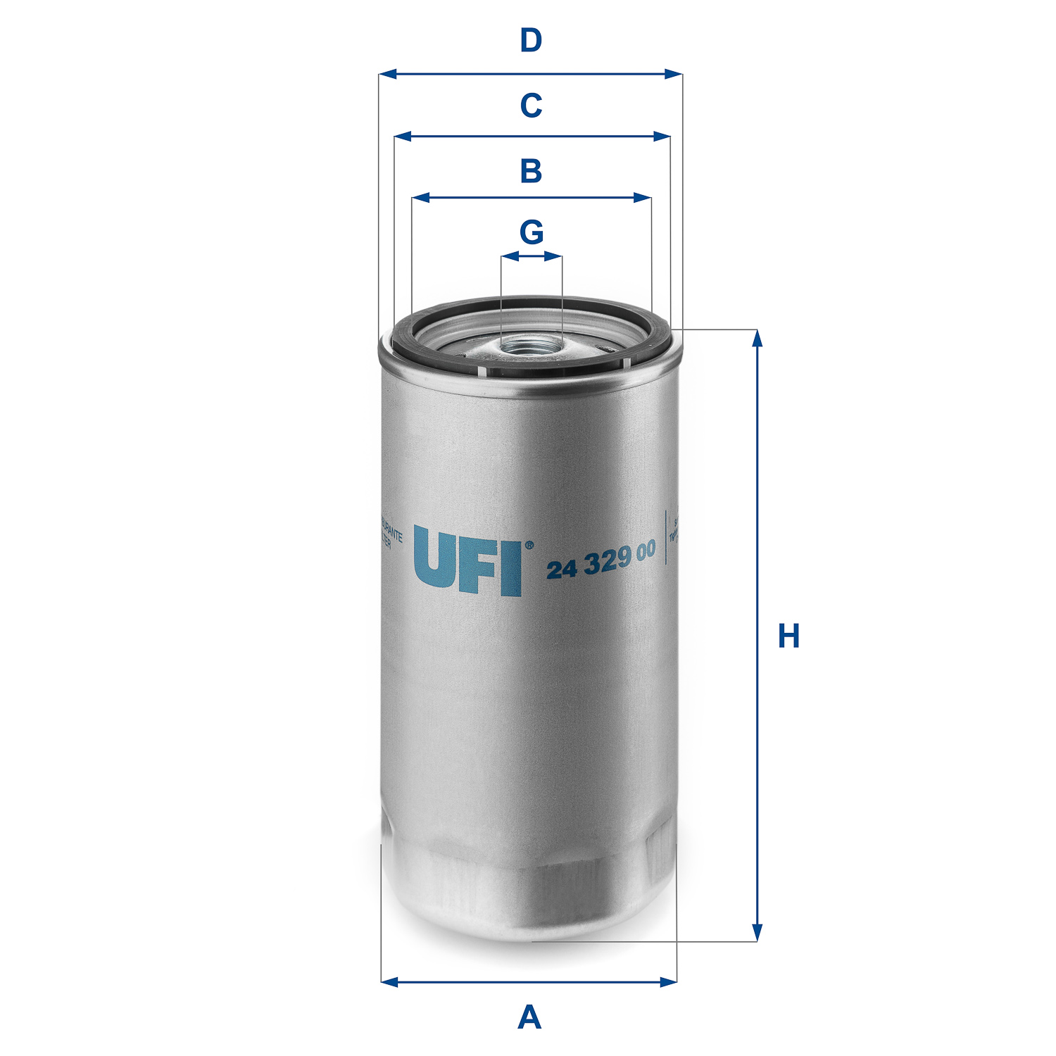 24.329.00 Filtre à carburant SpinOn