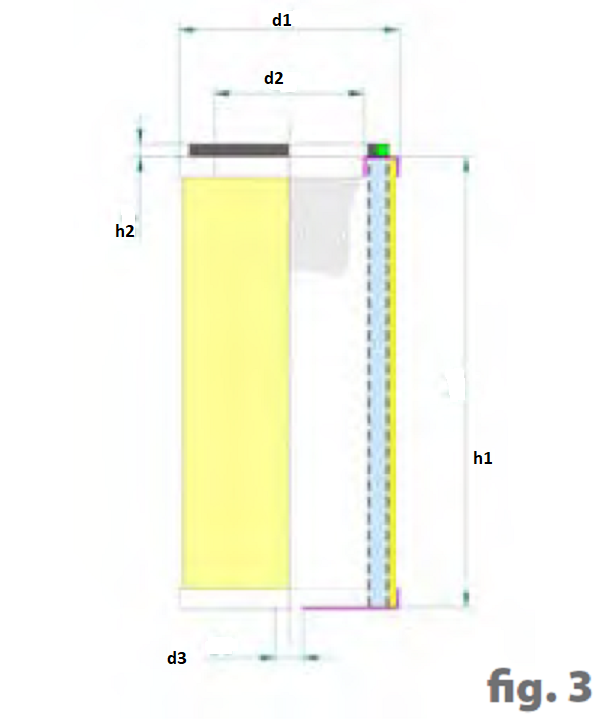 DA1020 Elément déshumidificateur
