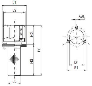 FT5F03B00 Filtre à air (remplissage et aération)
