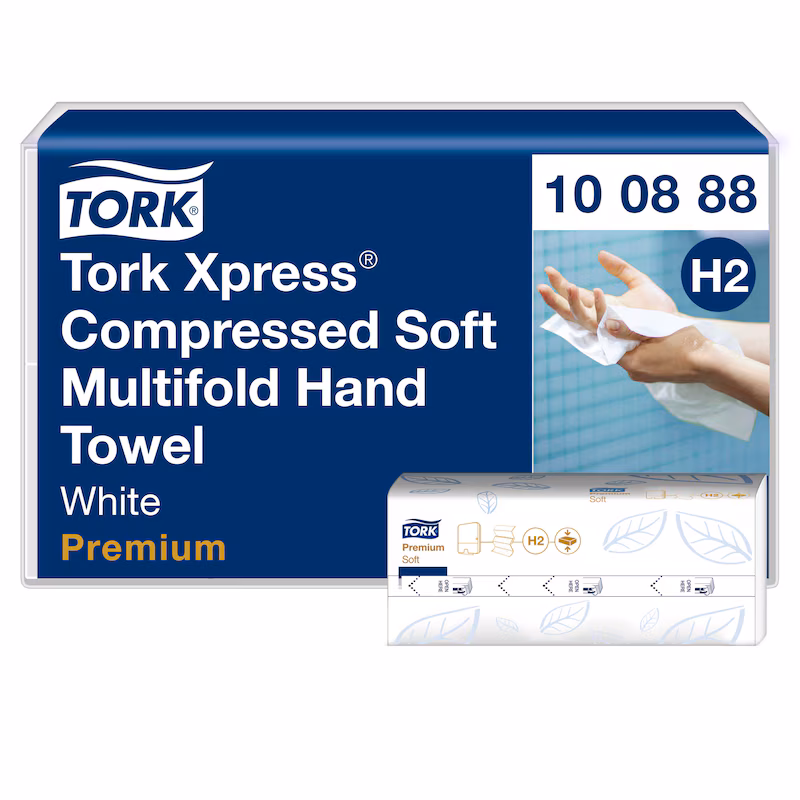 Tork Xpress Komprimierte Weiche Multifold-Handtücher