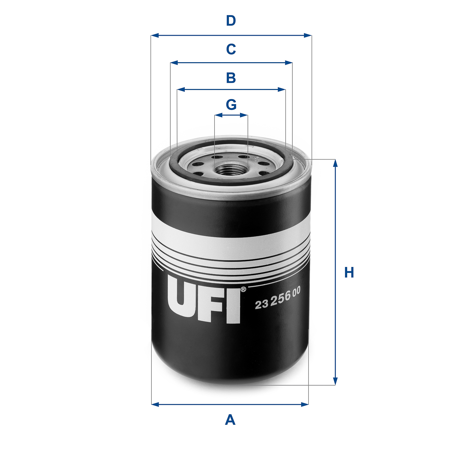 23.256.00 Filtre à huile SpinOn