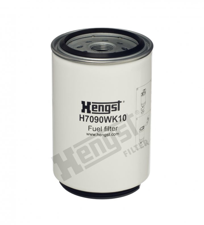 H7090WK10 Filtre à carburant SpinOn