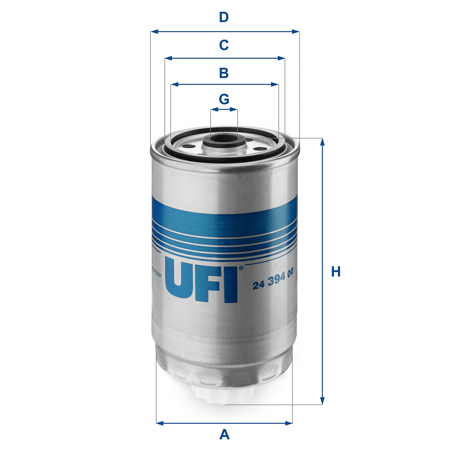 24.394.00 Filtre à carburant SpinOn