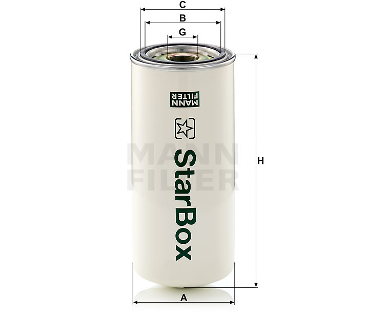 LB 13 145/25 Boîte de déshuilage d'air (StarBox)