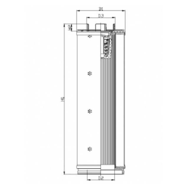 U562G10B3 Elément de filtre hydraulique