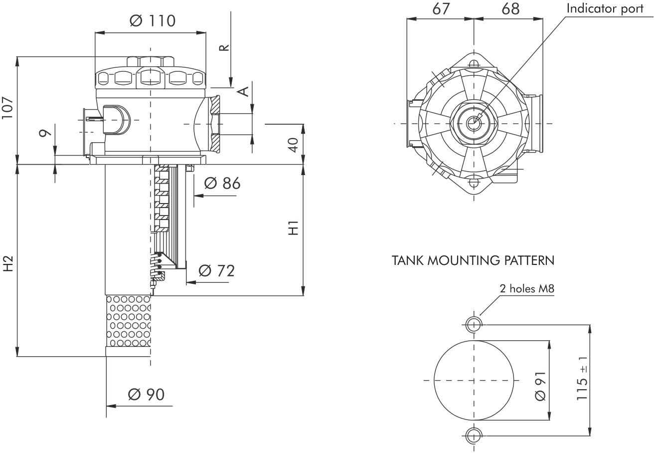 FCR713G10BB5BMS0CMPB Filtre de retour
