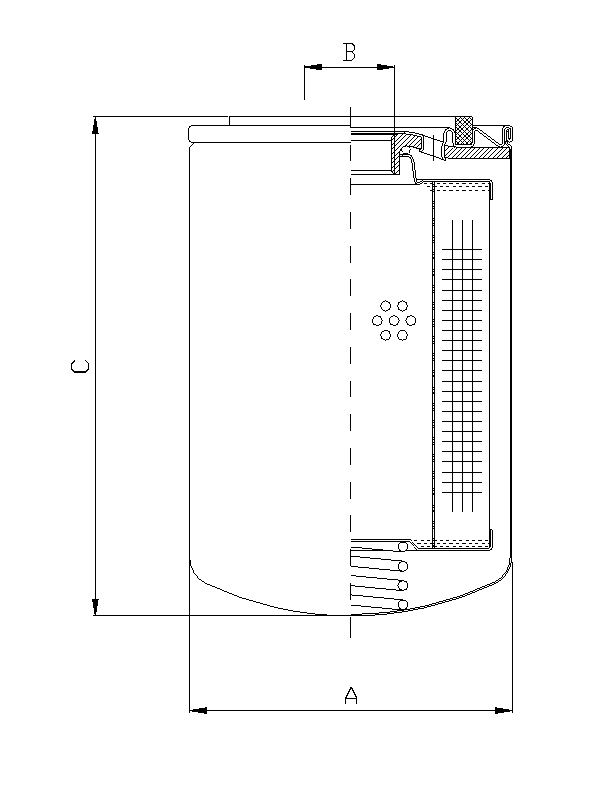A110G25/1 Filtres interchangeables SpinOn