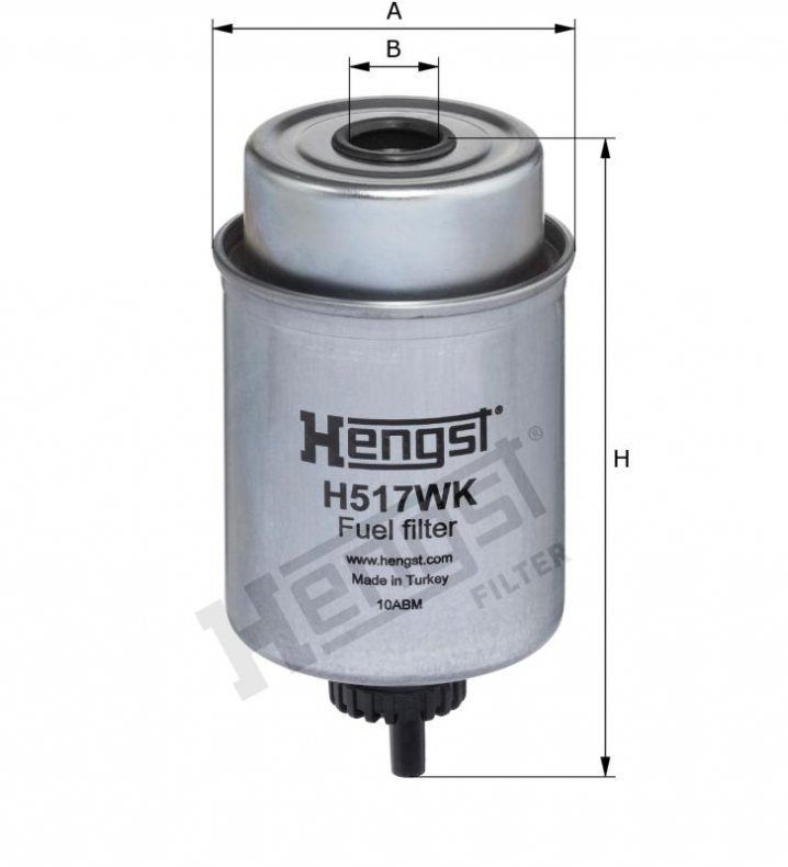 H517WK Élément de filtre à carburant